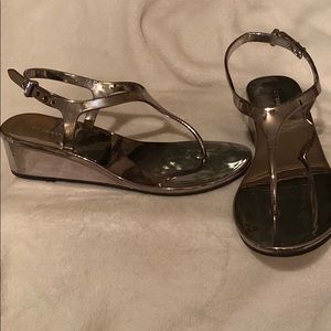 Pewter Sandals
